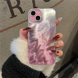 Ốp điện thoại màu vàng Foxtail gradient sang trọng cho iPhone15 14 13 12 11 Pro Max Vỏ bảo vệ camera chống sốc Vỏ cứng