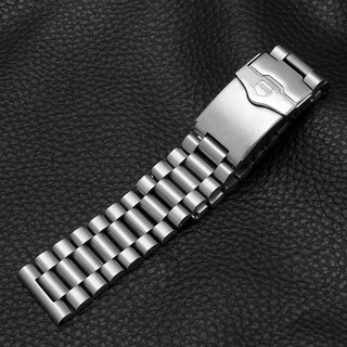 Cho 20mm 22mm TAG Heuer dây đeo đồng hồ thép CARRERA Latent Maroc loạt AQUARACER CARRERA dây chuyền đồng hồ thép