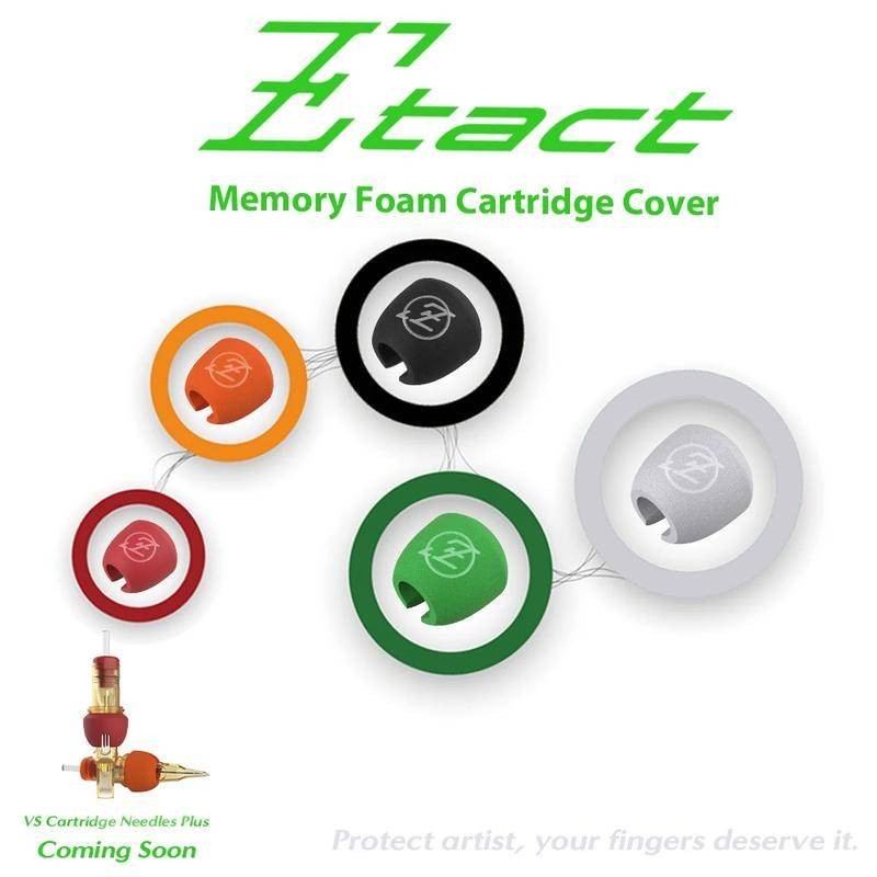 Ez Tact Memory Foam Cartridge Bao Giảm Sốc Cho Hộp Mực Hình Xăm Kim Thoải Mái Xăm 30 Cái / 100 Cái