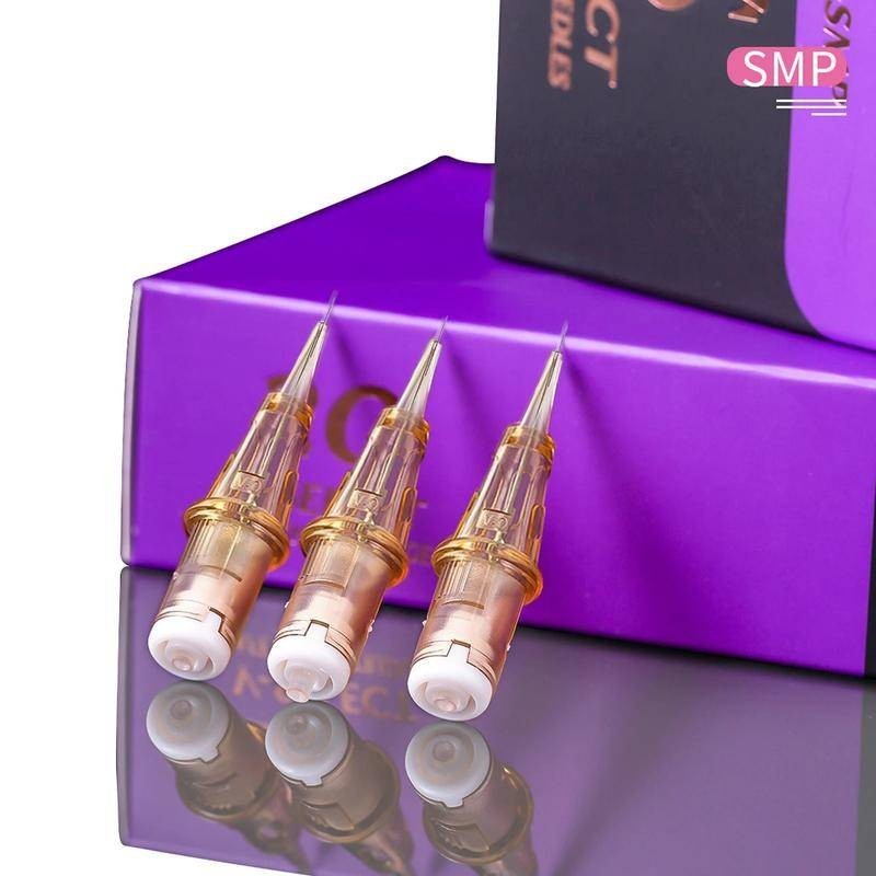 20 Chiếc Ez Smp Khử Trùng Hình Xăm Hộp Kim Trang Điểm Vĩnh Viễn Vòng Lót 0.16 / 0.18 / 0.2 / 0.3mm