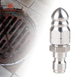 Đầu vòi phun cống rửa áp lực cao, vòi phun vòi thoát nước, dễ lắp đặt, kết nối nhanh 5000 PSI cho cống thoát nước