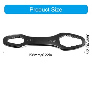 Cờ lê đa năng HL 8-24mm Tự thắt chặt Bảng cờ lê kính có thể điều chỉnh