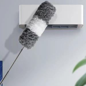 Chổi Quét Bụi Cán Dài Rút Gọn Xoay 360 Độ Đa Năng, Tiện Dụng