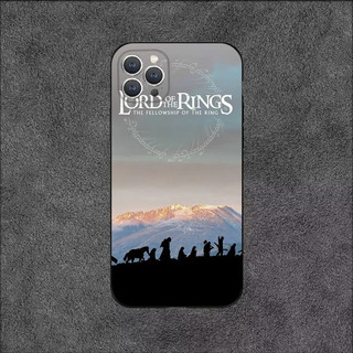 TK-1 Ốp điện thoại L-Lord of the R-Rings cho iPhone 16, 17,14,13,12,11, Plus, Pro Max, XS, X, XR, SE, Mini, 8,7 Vỏ silicon mềm màu đen