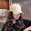 Mũ Hip Hop MERIGGIARE, Mũ bóng chày chống nắng bằng vải Cotton, Vành rộng màu trơn Unisex Mũ chống nắng nữ