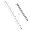 ICUCKO Baton, Bút con trỏ đa chức năng, Bút bi kính thiên văn màu bạc nhẹ chất lượng cao