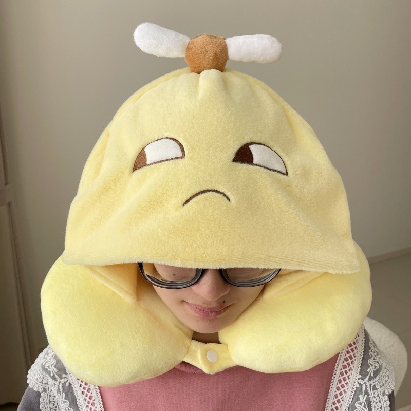 Rytanda Duolingo plush toy Lemon Gối dễ thương Lemon Plush Đồ chơi Gối Phim hoạt hình mới Màu vàng Lemon Doll Lemon Teddy Bear Doll Dễ thương Quà sinh nhật Trang trí nhà