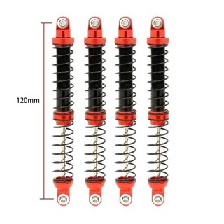 Giảm xóc kim loại 70mm 80mm 90mm 100mm 110mm 120mm cho 1 / 10 SCX10 Wraith RR10 TRX4 TRX6 ABSiMA Sherpa RC Crawler