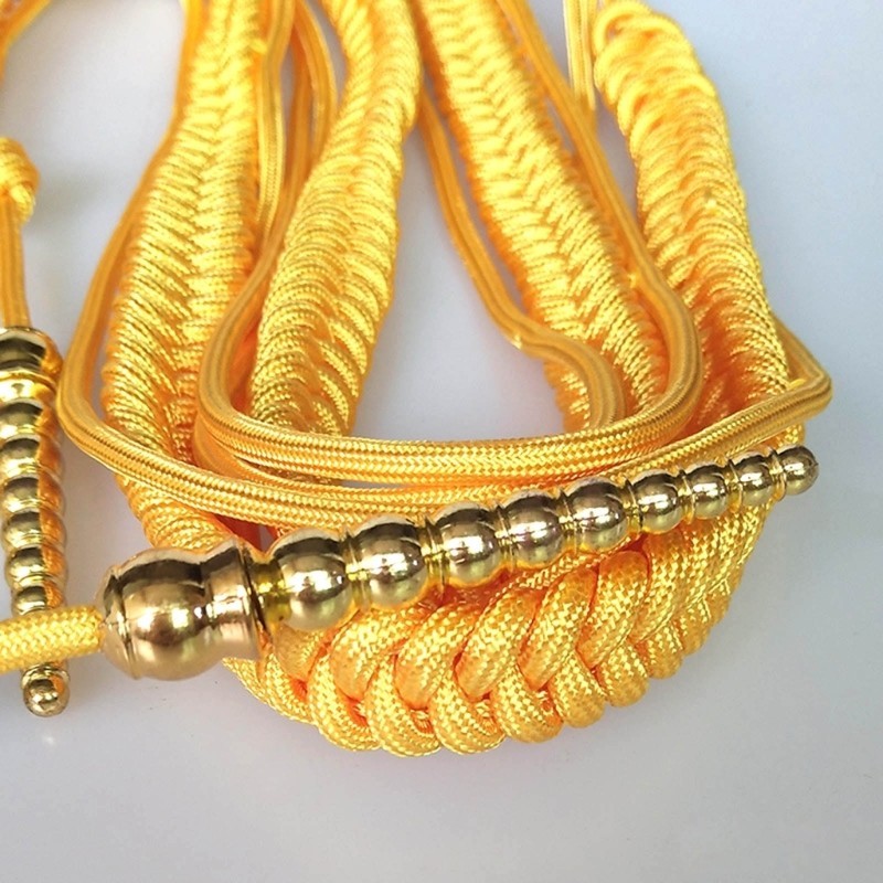 Aiguillette Shoulder CordTraditional Braided Shoulder Badge for Uniform Cosplay