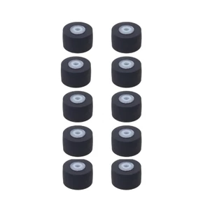 BTM Thay Thế Ròng Rọc Bánh Xe Tiếng Ồn Thấp Băng Ghi Cao Su Pinch Con Lăn Áp Lực Cassette Đai Ròng Rọc Cao Su Phủ Ro