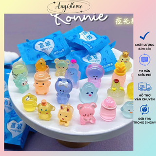 Set 10 túi mù blind bag các loại charm thú cưng ngẫu nhiên túi kẹo con vật lucky bag đồ chơi phần thưởng cho bé ANGIHOME