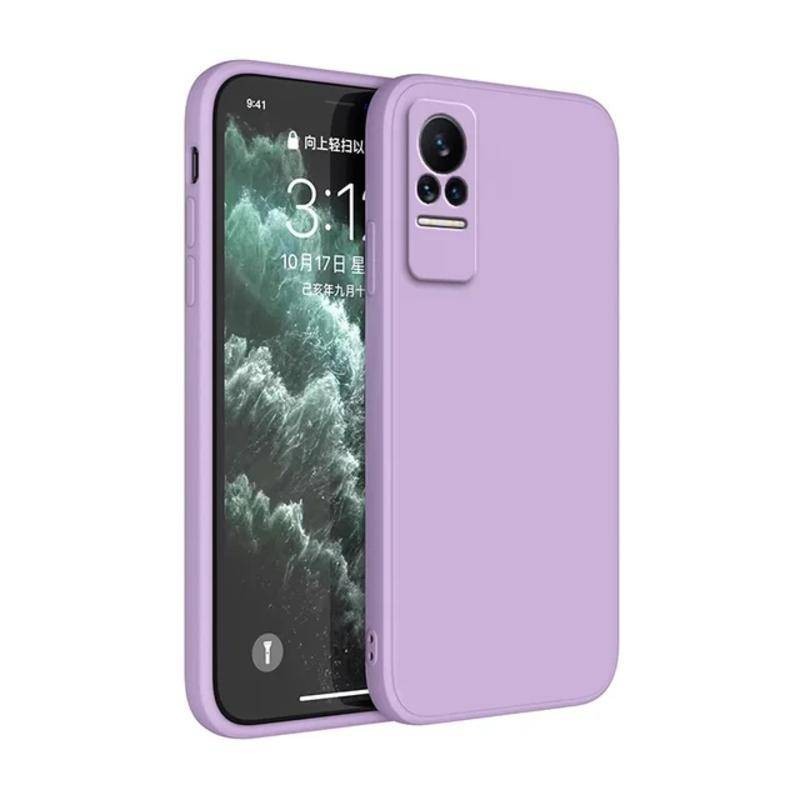 Xiaomicivi Civi3 Civi2 Civi1S Vuông Silicon Mềm TPU Chống Vân Tay Ốp Điện Thoại Chống Sốc Cho Xiaomi Civi 3 2 1S Ốp lưng Bảo Vệ