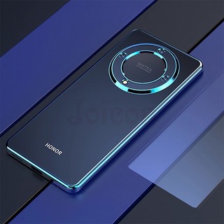 Dành Cho Honor X7B X9B X9A X9 Trong Suốt Chống Sốc Sang Trọng Mạ Điện Ốp Lưng Điện Thoại Di Động Bao Gồm Tất Cả Cạnh Chống Rơi Vỏ Mềm