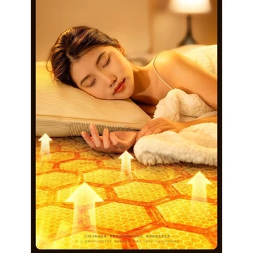 Thảm sưởi sàn Graphene Đệm sưởi ấm địa nhiệt Thảm sưởi ấm Chân Thảm điện Thảm sưởi ấm phòng khách yoga chống nước gia