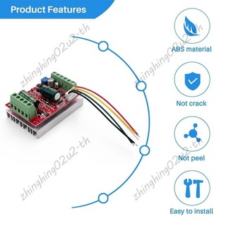 DC 6-60V 400W BLDC Bộ điều khiển động cơ không chổi than DC ba pha Bộ điều khiển động cơ Hội trường điều khiển động cơ Bảng điều khiển 12V 48V