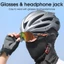 Mũ toàn mặt YUJUNI, Chống nắng chống gió Đi xe đạp Balaclava, Mũ đội đầu bằng lụa băng Mũ trùm đầu chống tia cực tím Cổ làm mát thoáng khí mùa hè