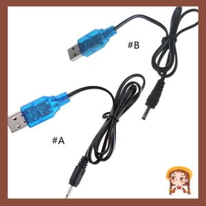 Li 3 7V Đen USB Sạc Adapter Cáp 2 5mm 3 5mm Lithium Lipo Cho Máy Bay Không Người Lái Trực Thăng RC Đồ Chơi Cáp Sạc USB
