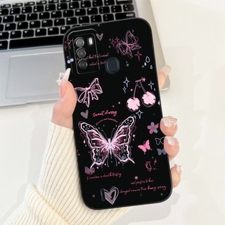Dành Cho Itel S16 Vision 1 Pro Ốp Lưng Thiết Kế Mới Thời Trang Nơ Bướm Mềm Lỏng Silicon Cho Itel S16 Pro Vision 2 Vỏ