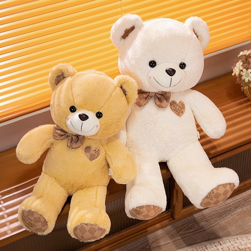 Rytanda Gấu búp bê Teddy Bear Dễ thương tình yêu Teddy Bear Plush Toy Bear Gối cho trẻ em và bạn gái Quà sinh nhật