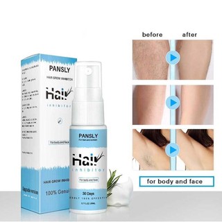 Pansly Hair Growth Inhibitor Painless Hair Removal Spray