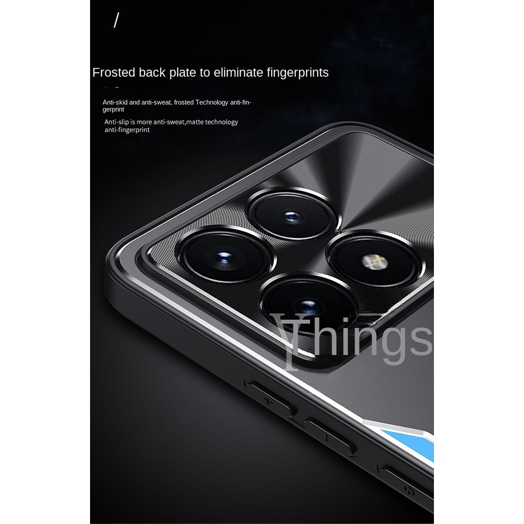 Ốp YJD Cho Redmi K70 Pro K70E POCO X6 Pro Vỏ Điện Thoại Chống Sốc Kim Loại Hợp Kim Nhôm