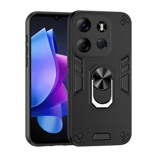 Dành Cho Tecno Spark Go 2023 / 2022 Ốp điện thoại Có Chân Đế Vòng Metel Giá Đỡ Từ Tính Lưng Cứng Mềm TPU Edge Chống Sốc Chống Rơi Mỏng Bao