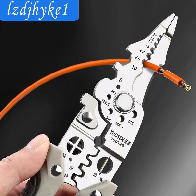 Kìm dây Dụng cụ cắt dây, Công cụ uốn dây đa chức năng dành cho thợ điện & Lineman