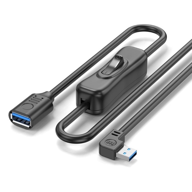 Cáp nối dài Fol USB3 0 Dây truyền dữ liệu 5Gbps có chìa khóa chuyển đổi nguồn