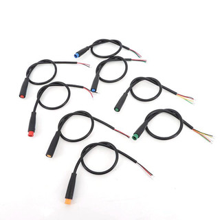 6mm M6 2 / 3 / 4 / 5 Pin lõi nam nữ Julet Điện ebike Mông Cắm cáp nguồn Kết nối chống nước Xe tay ga Phanh tín hiệu Cảm biến F @ 1VN