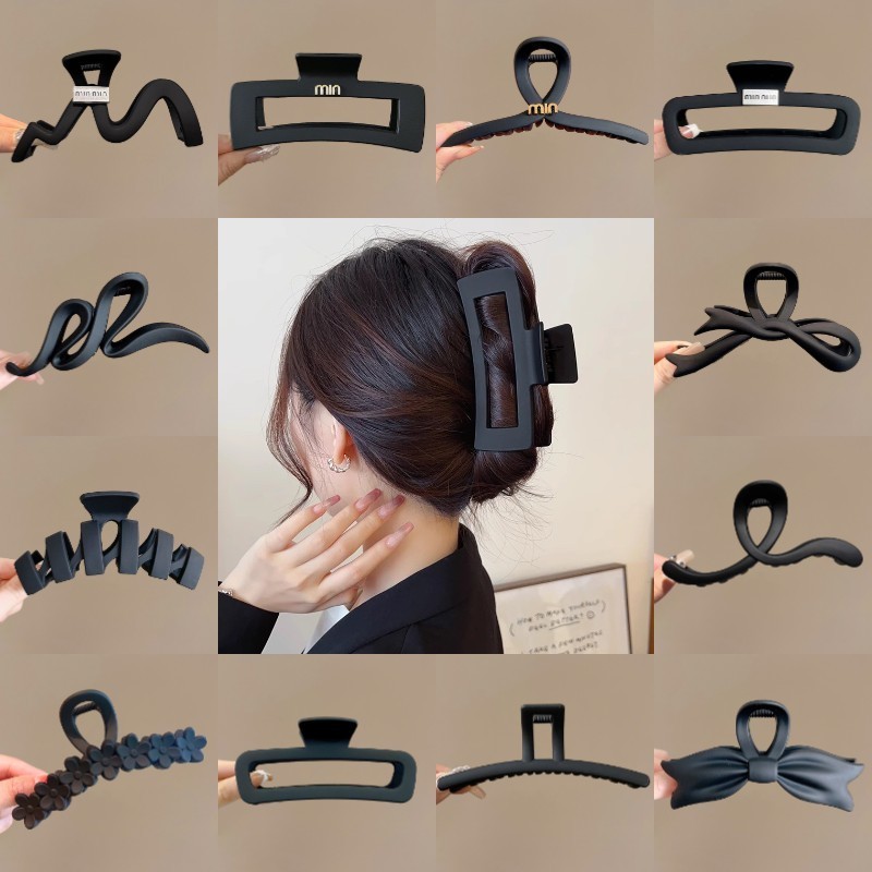 【Kẹp Tóc To】Kẹp Càng Cua To Lớn 13cm Acrylic Thời Trang Hàn Quốc