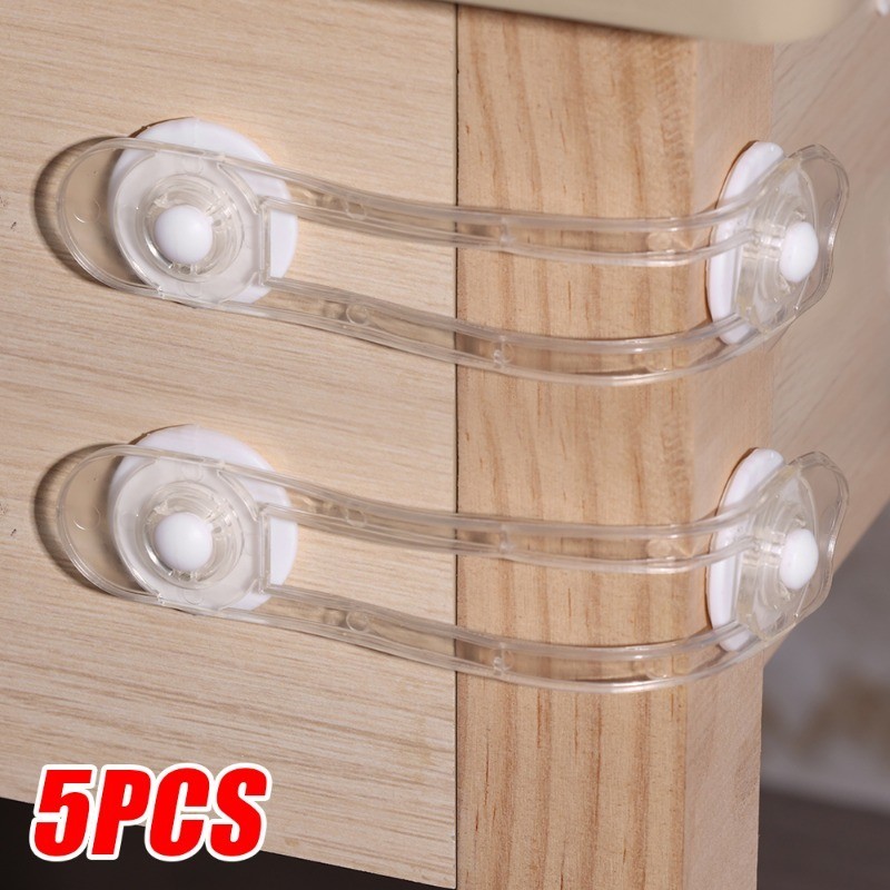 [Đặc sắc] Bảo vệ an ninh cho bé - Khóa an toàn trong suốt - dành cho tủ, tủ, cửa, ngăn kéo, tủ lạnh - Khóa tủ bảo vệ - Thiết bị bảo vệ trẻ sơ sinh