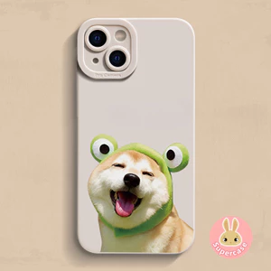 Keep Smile Dog Case Cho iPhone 18 Pro Max 17E 17 Air Pro Max 16E Shiba Inu Vỏ Mềm Bảo Vệ Phim Hoạt Hình Chó Vỏ Điện Thoại Vỏ Ngộ nghĩnh