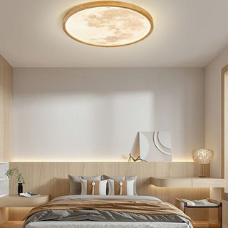 AIMI Đèn Mặt Trăng Phòng Ngủ Tối Giản Hiện Đại Phòng Khách Nghiên Cứu Led Đèn Trần Trang Trí