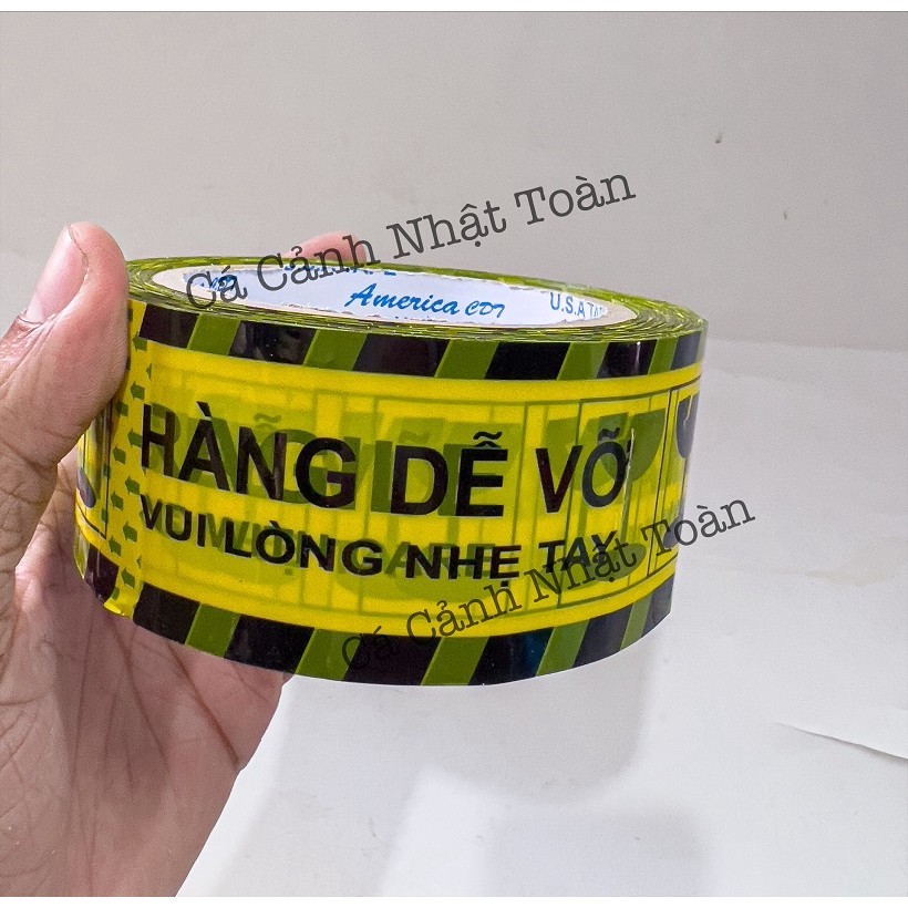 Băng Keo Dễ Vỡ Đóng Gói Hàng Hóa (100 vòng) (1 Cuộn 200 gram)