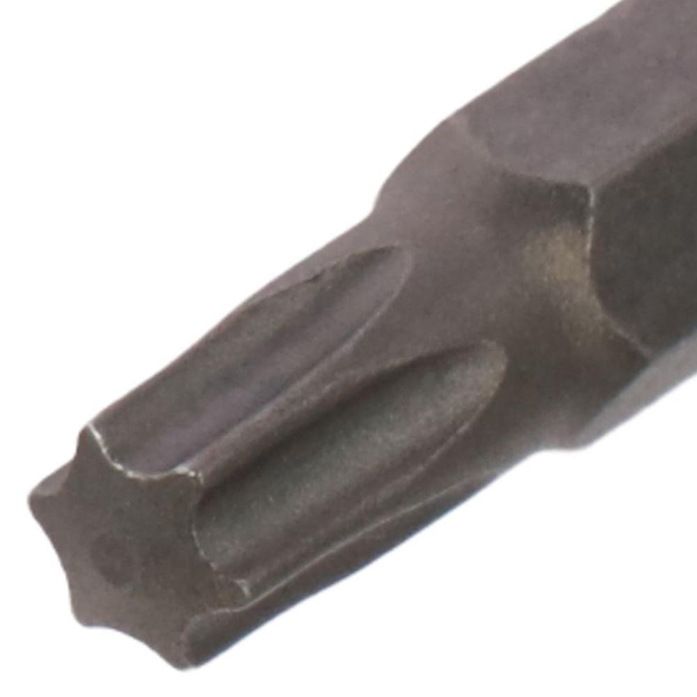 JUIC 1 Mũi điều khiển vít, T6-T40 Chiều dài 25mm Torx Bits, 1 / 4 Inch Chuôi lục giác S2 Thép hợp kim 6 điểm Bộ tuốc nơ vít đầu ngôi sao