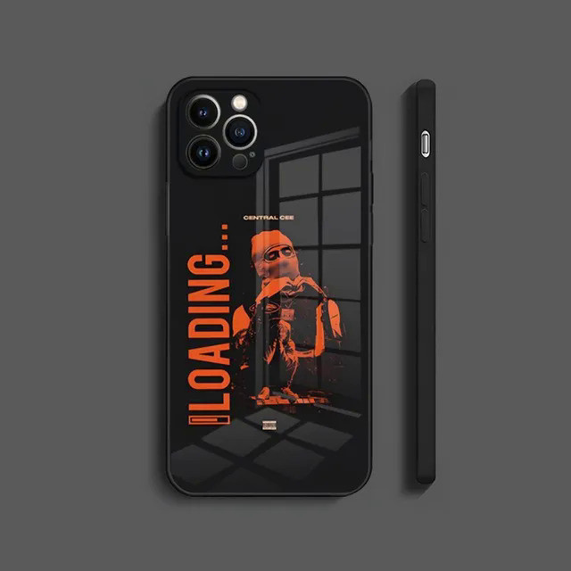 Ốp điện thoại BK-1 Central Cee Uk Rapper Kính cường lực ForiPhone 17,15 14 13 12 11 Pro Max X XR XS 7 8 Plus SE 2020 Cover Funda 0564