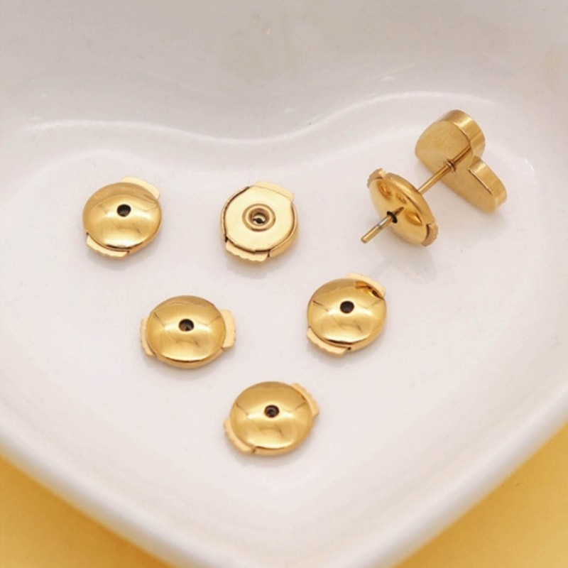 Đĩa giữ nút tai với khóa chắc chắn - Phù hợp cho móc tai