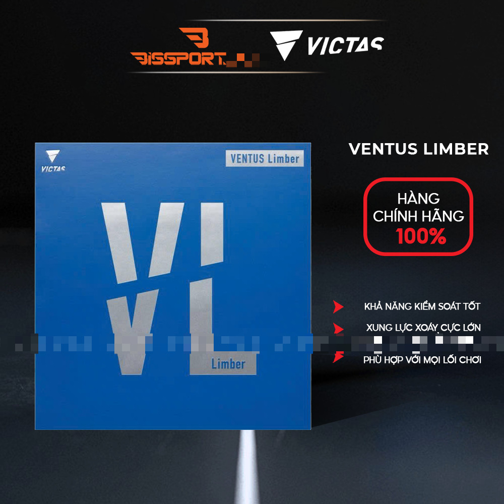 Victas Ventus Limber | BÓNG BÀN GIÁ TỐT
