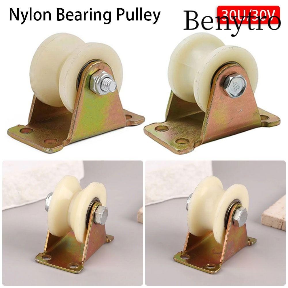 Benytro 1 Chiếc Ròng Rọc Chịu Lực Nylon, Có Chân Đế 30mm 45 # Bánh Xe ...