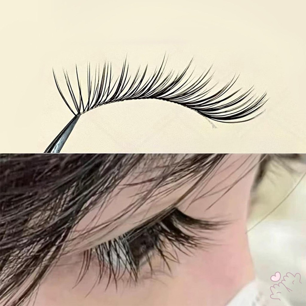 Hàng ngày Spiky Wispy Dày Eye Lash 5 đôi 8-13mm Full Strip Lash