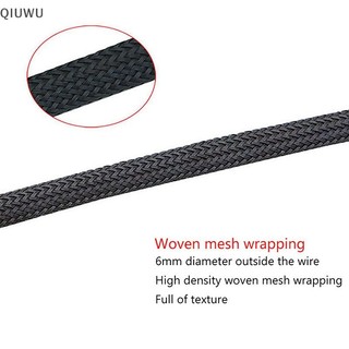 Qiuwu 1 Cáp chia quạt 4pin Cáp chuyển đổi 1 đến 1 2 3 4 Bộ chia quạt CPU máy tính Phụ kiện cáp nguồn mở rộng quạt PC.
