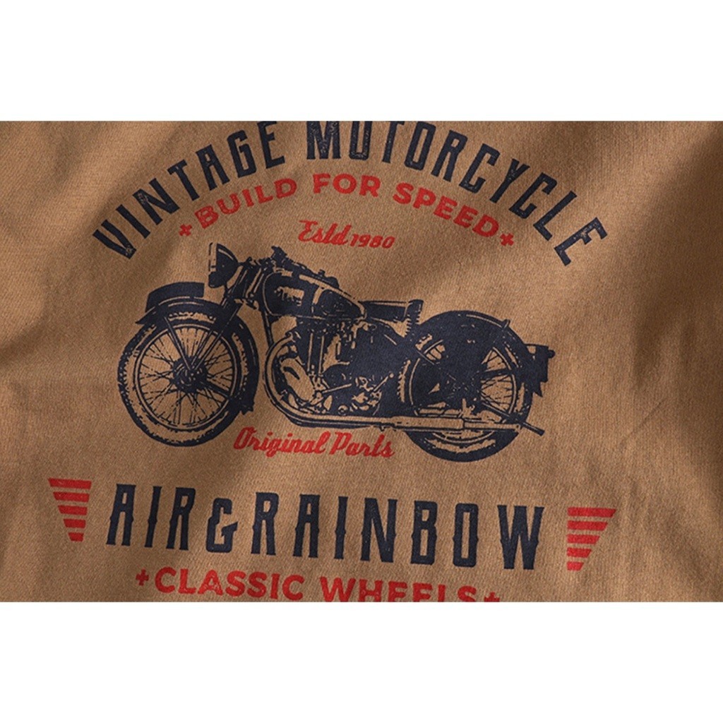 Áo thun phong cách Retro_Biker_dã ngoại