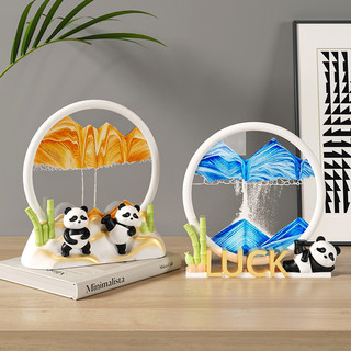 LOVIVER Cát lún vẽ đồ trang trí hoạt hình phòng khách văn phòng đồng hồ cát trang trí internet người nổi tiếng 3D tranh cát ba chiều