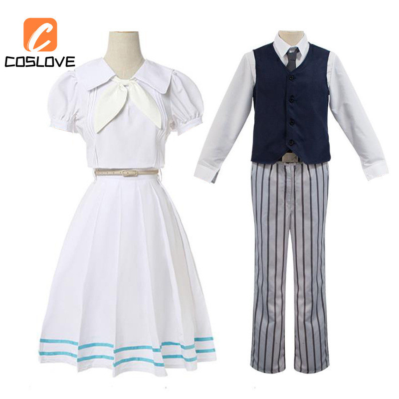 Anime BEASTARS Legoshi Hal Cosplay Trọn Bộ Đầm Phù Hợp Với Người Lớn Váy Hàng Ngày Màu Trắng Đảng Biểu Diễn Trang Phục Đồng Phục