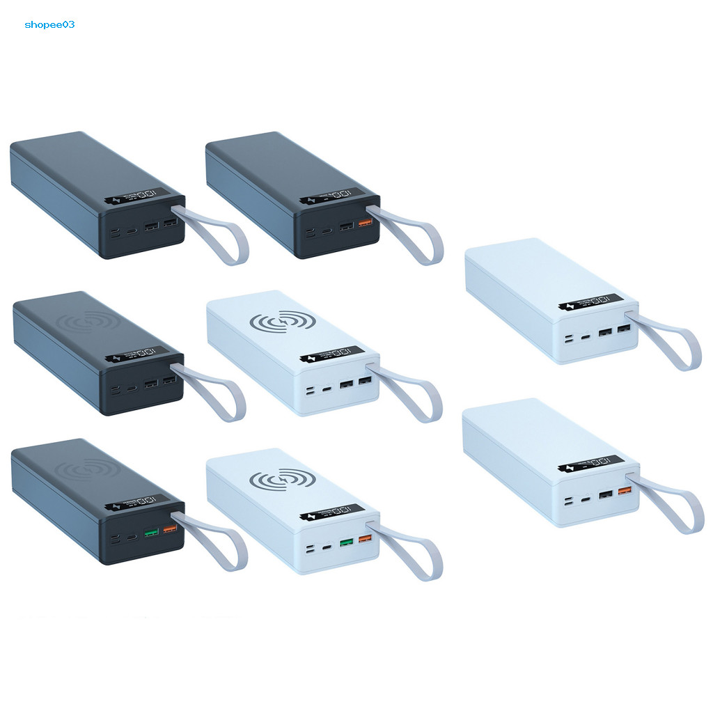 [Ky] C16 Power Bank Box Có Thể Tháo Rời Solderless DIY 16x18650 QC Vỏ Sạc Di Động Cho Điện Thoại Thông Minh