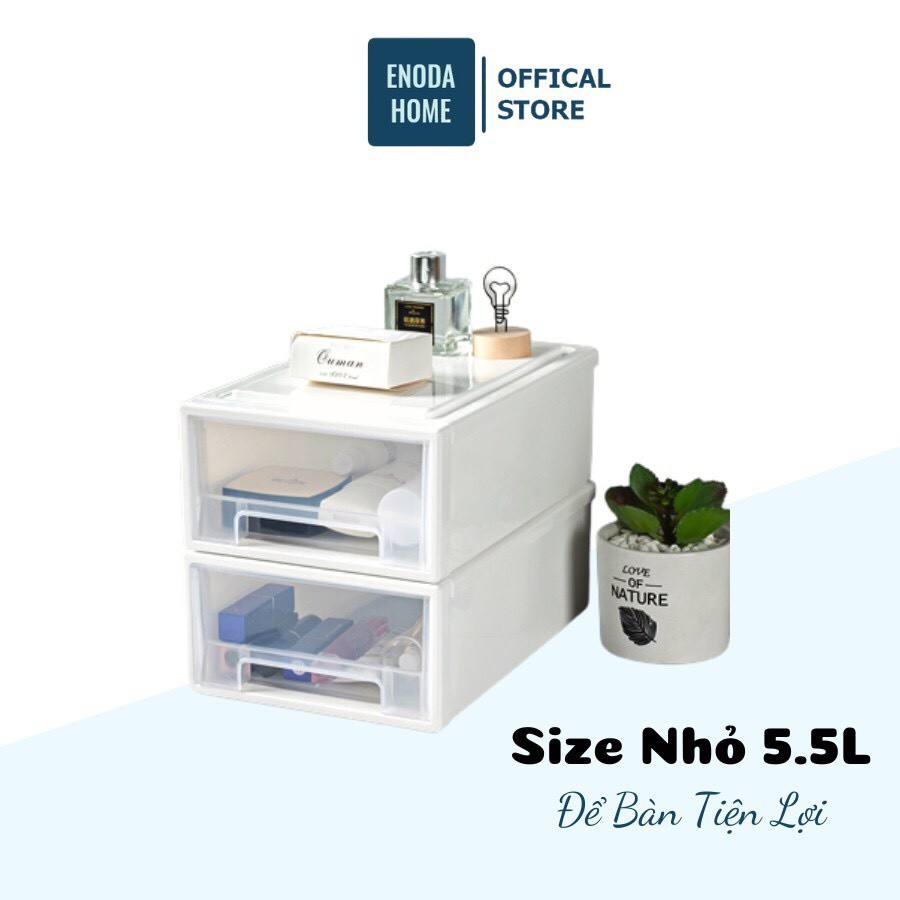 Hộp Đựng Phụ Kiện Enoda Home Đựng Đồ Dùng Siêu Tiện Lơi, Hộp Ngăn Kéo Xếp Chống Chắc Chắn Q006