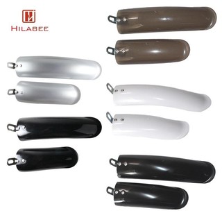Hilabee 2 Chiếc Nhẹ Xe Đạp Chắn Bùn Phía Trước Chắn Bùn Bảo Vệ Phía Trước Phía Sau Full Cover Cho Phụ Kiện Điện