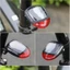 Đèn hậu xe đạp, Xe đạp leo núi đường bộ Xe đạp an toàn Xe đạp 2 đèn hậu LED, Năng lượng nhựa