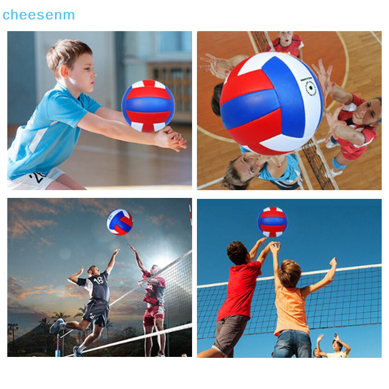 Cuộc thi bóng chuyền Cheenm Bóng chuyền PVC Kích thước 5 cho bãi biển Cắm trại ngoài trời Bóng chuyền Huấn luyện trò chơi trong nhà VN