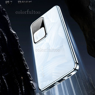 Ốp Điện Thoại Kính Cường Lực Hai Mặt Cho Vivo V40 V30 Pro V30Pro V40Pro V 30 VivoV30 5G 2024 Vỏ Lật Từ Tính Cứng Chống Sốc Vỏ Bảo Vệ Toàn Diện Ốp Lưng